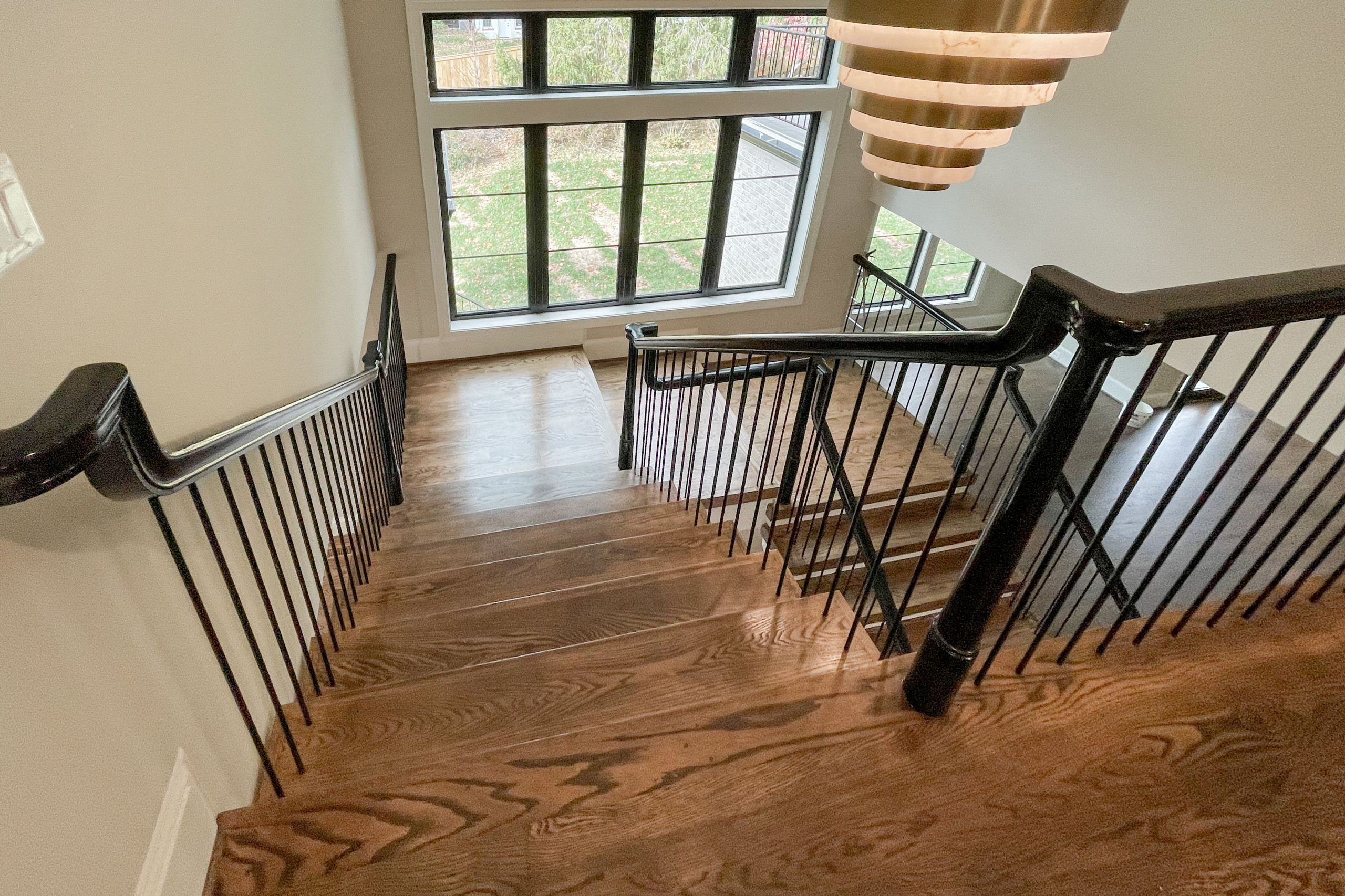 89_Eclectic and Edguy Staircase in French Contemporary Residence, McLean VA 2210