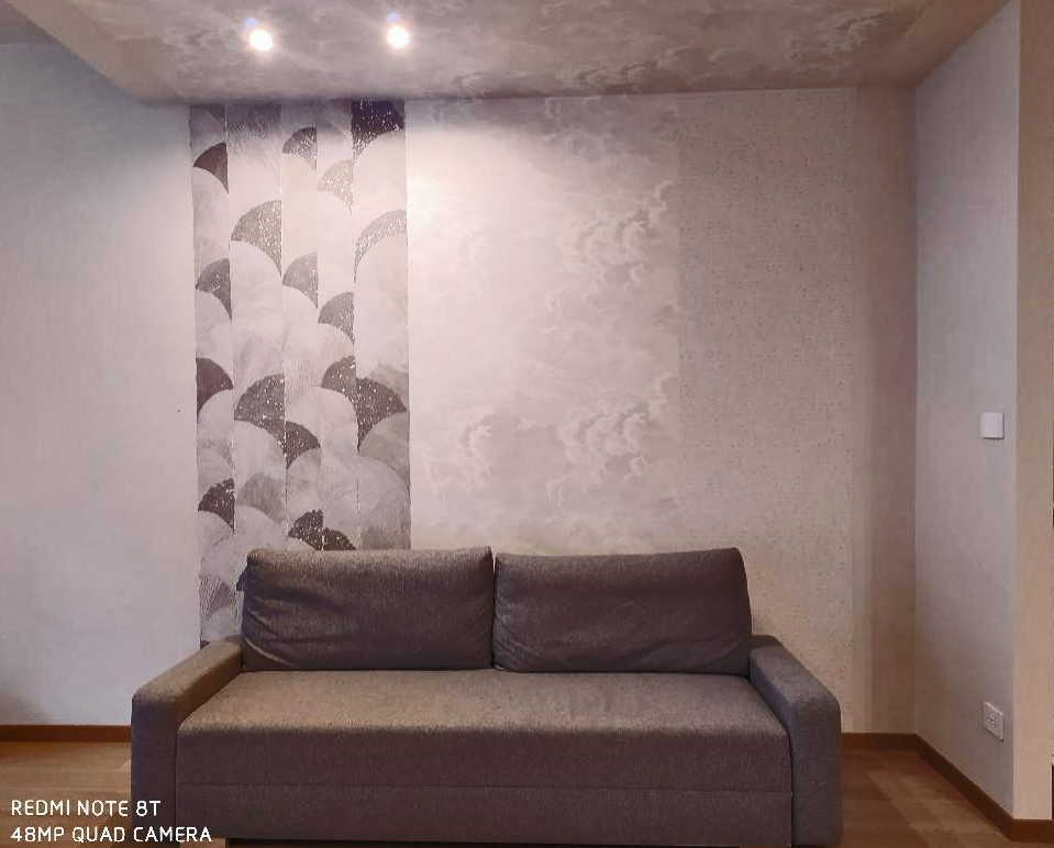 Design ideas for a modern family room in Bologna.