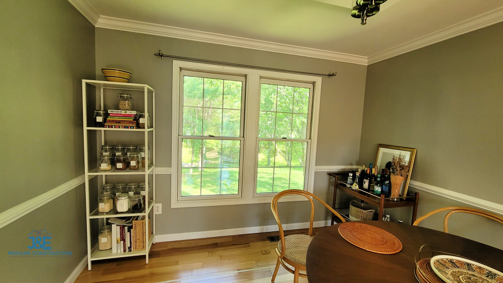 Example of a mountain style kitchen design in Baltimore