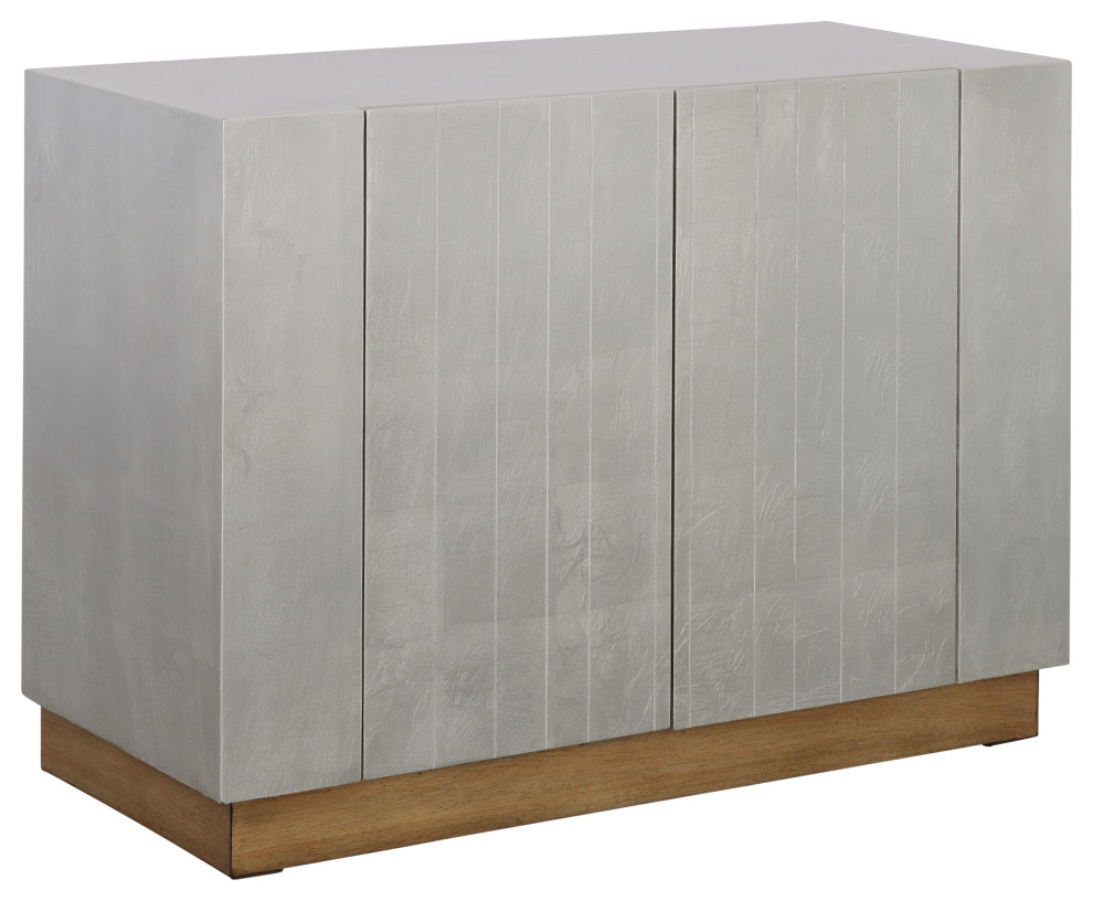 Samson Silver Two Door Transitional Accent Chests And by Coast to Coast
