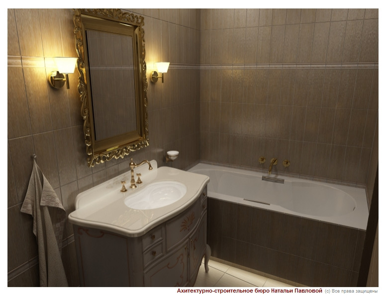 Квартира в классическом стиле 50 кв. м.