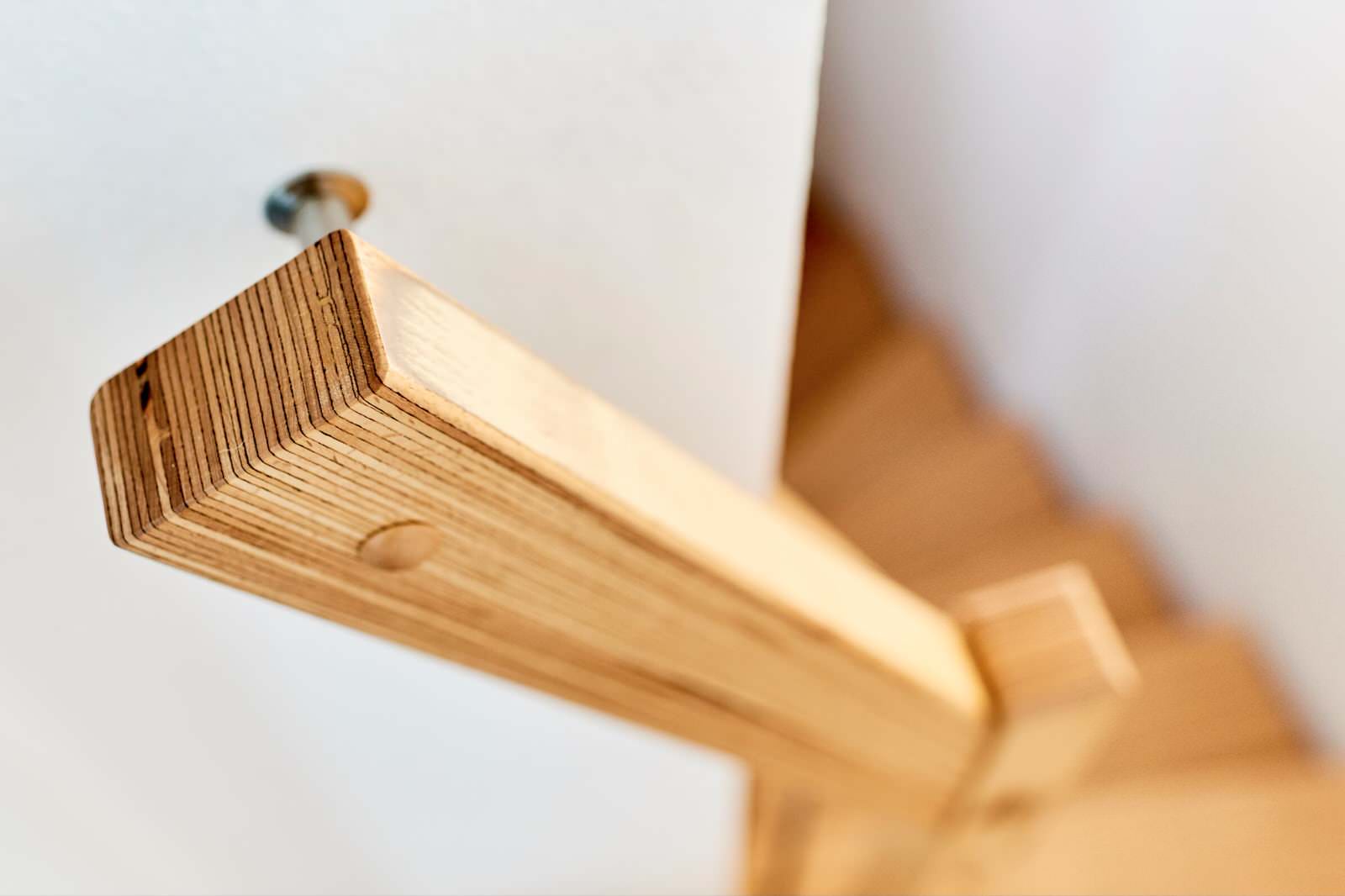 консольная лестница из BauBuche