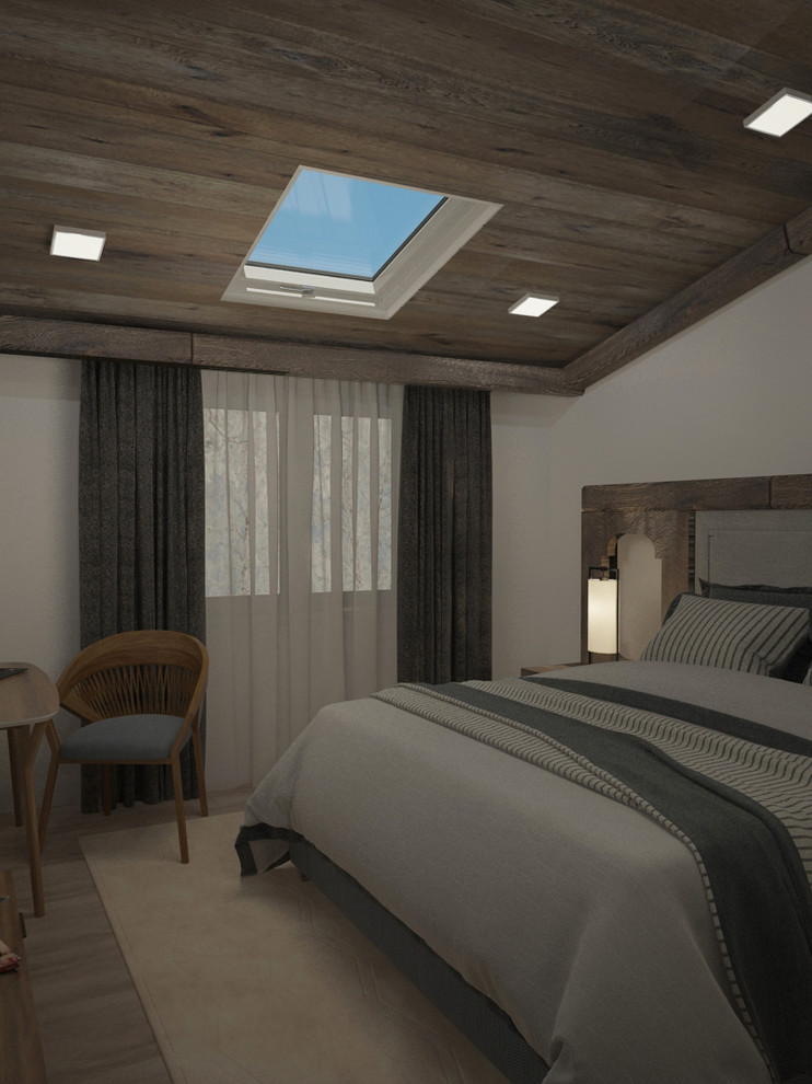 Деревянный дом в стиле "Шале" в д.Завидово Тверской области