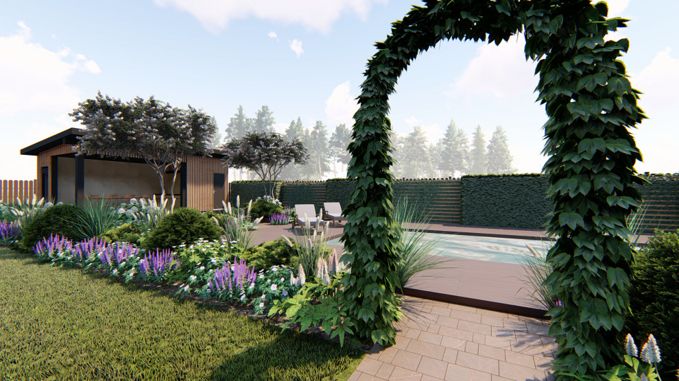 Благоустройство участка,