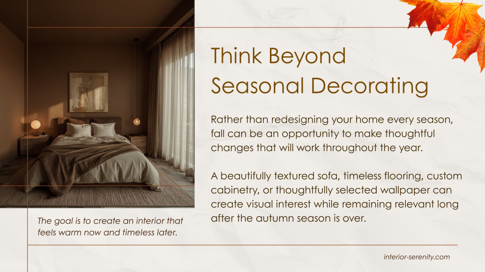 Think Beyond Seasonal Decorating