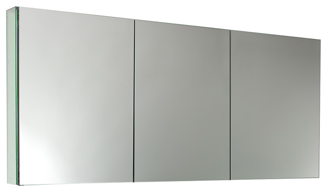 Fresca 60 Wide X 26 Tall Bathroom Medicine Cabinet W Mirrors Fresca 60 Wide X 26 Tall Bathroom Medicine Cabinet