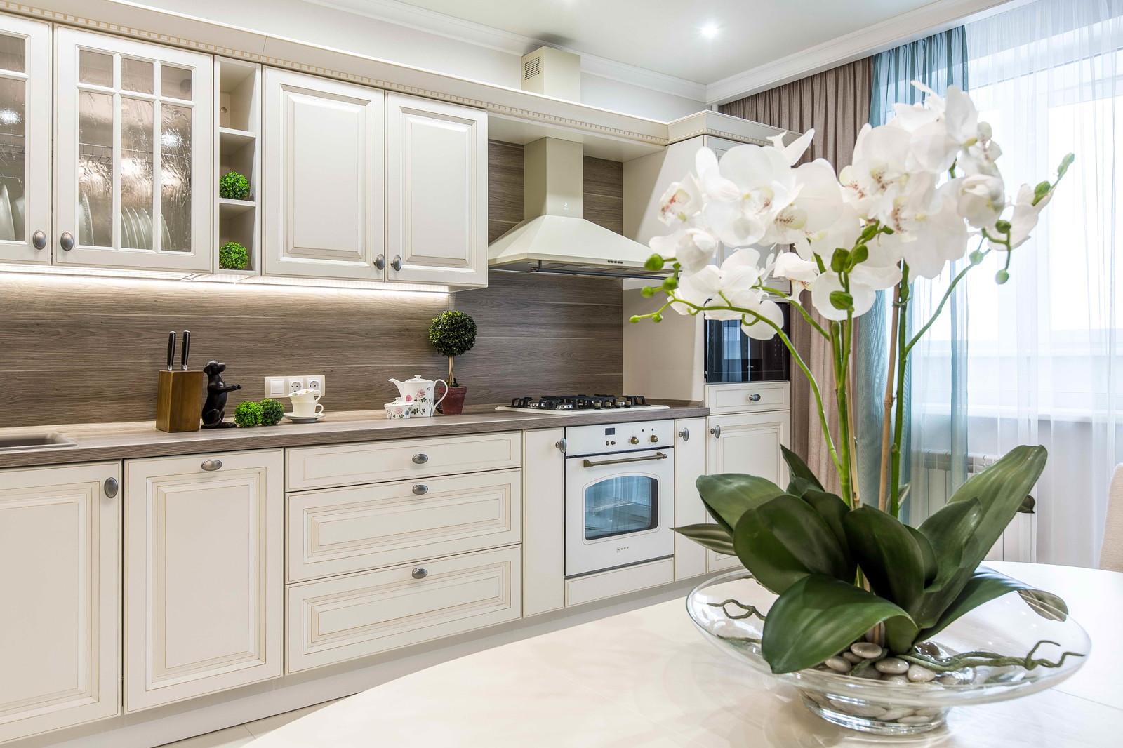 Интерьер с зелеными акцентами