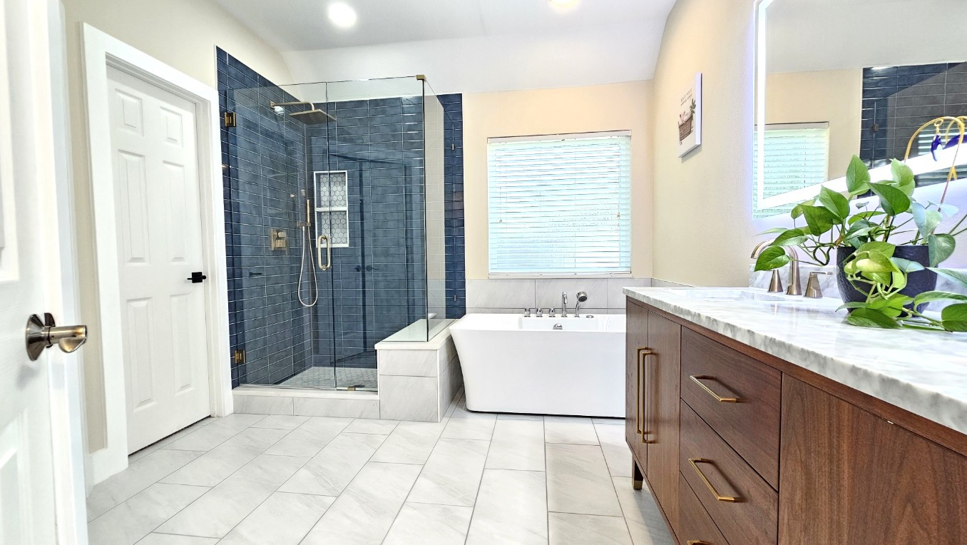 Allen TX - Renu Master Bathroom Full Remodeling