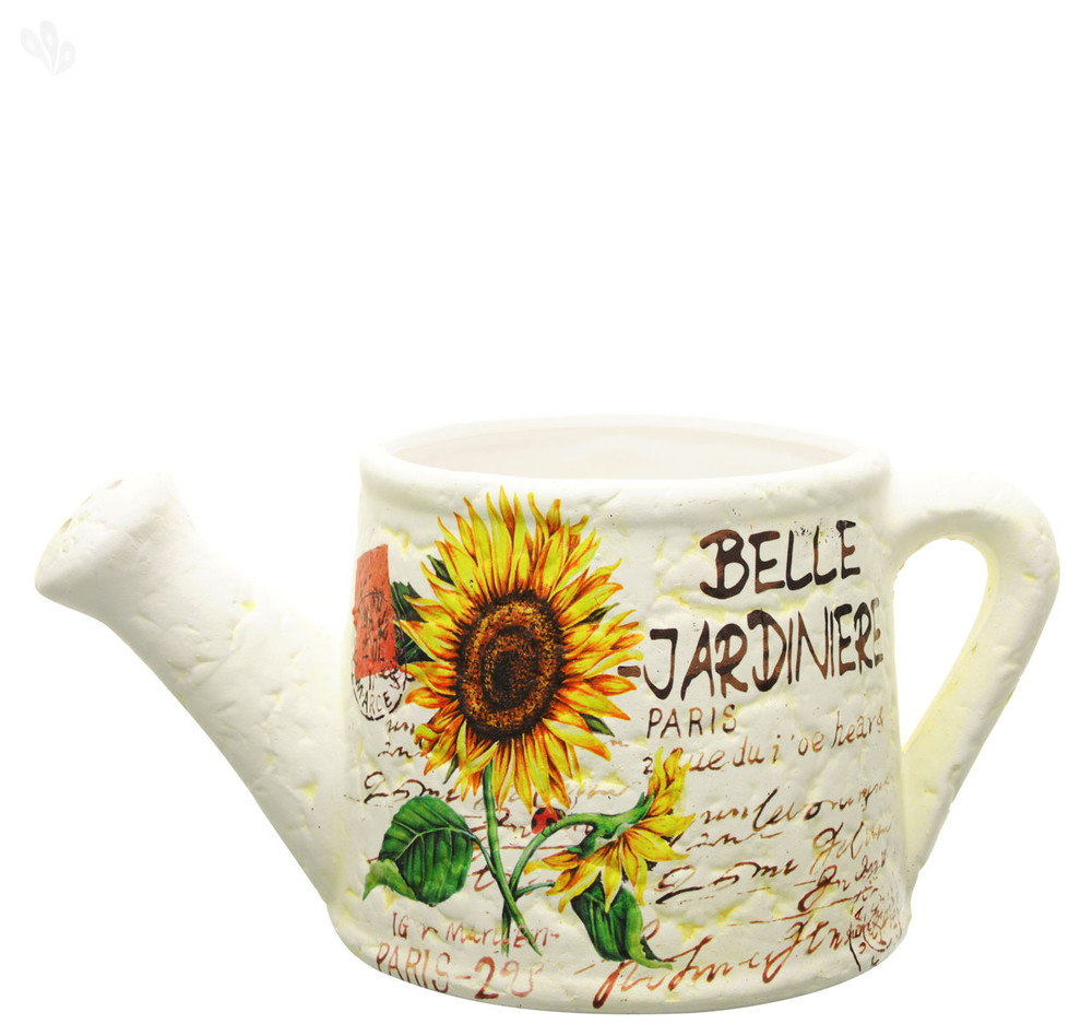 Sunflower Pattern Watering Can