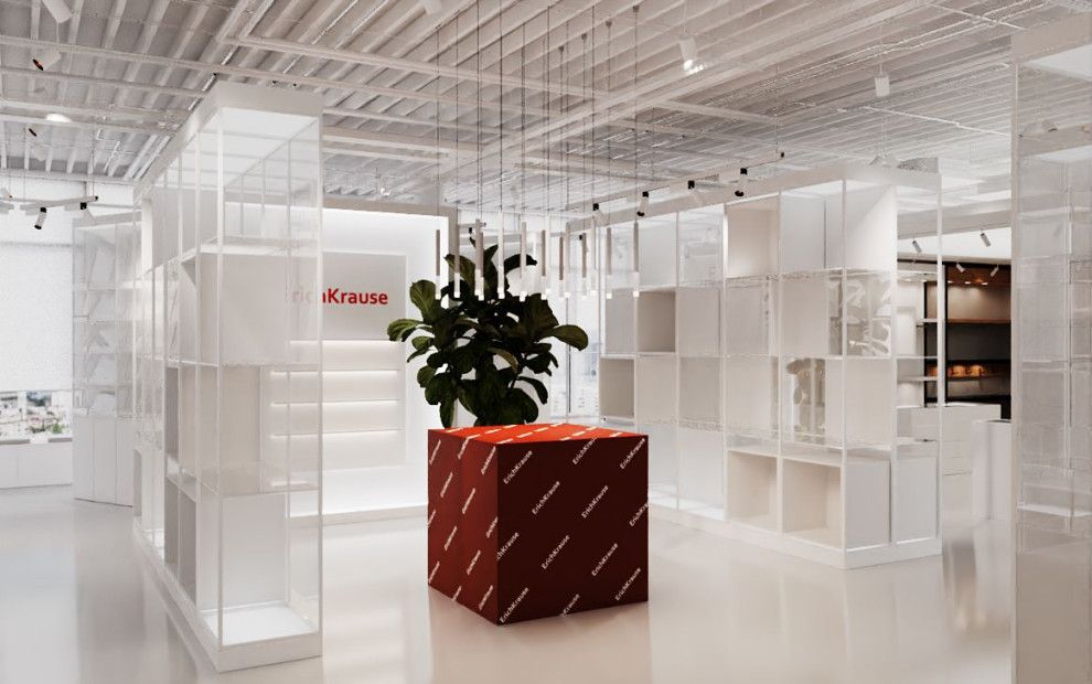 Москва, БЦ Портплаза, Шоурум Эрих Краузе, 260 кв.м, 2023 год