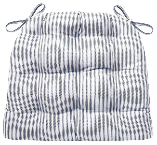 striped seat pads