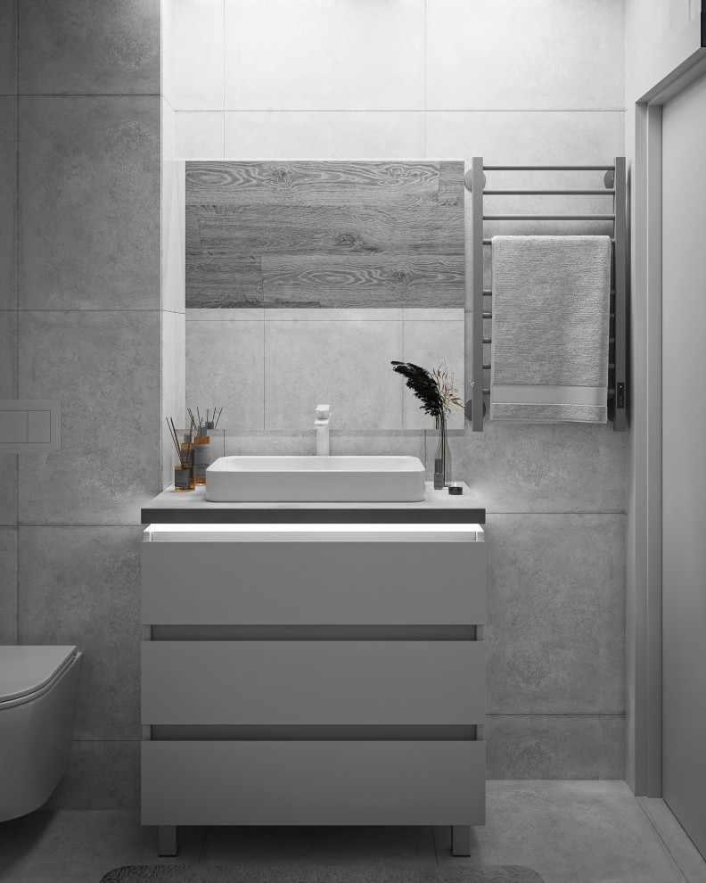 Дизайн интерьера мансардного этажа в частном доме.