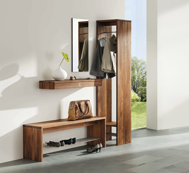 Uncluttered Hallway Spaces Contemporary Hall Trees London by