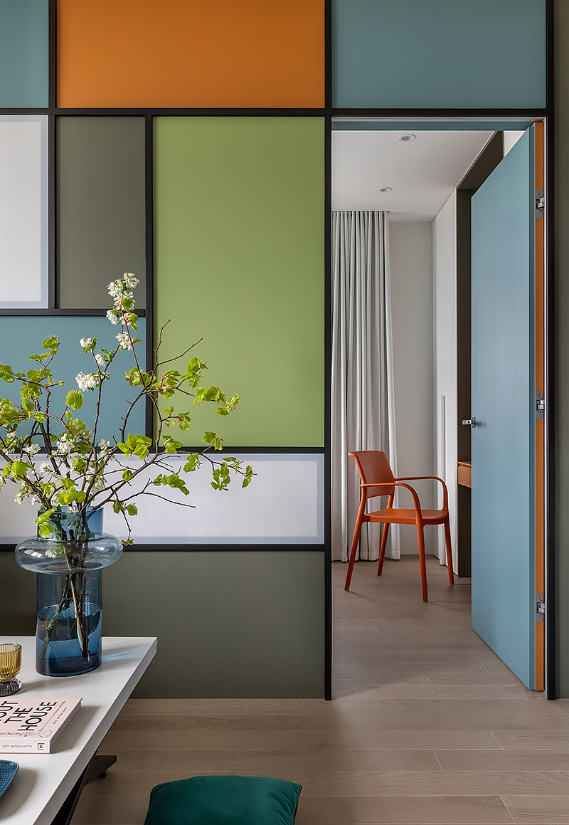 В стиле картин Мондриана