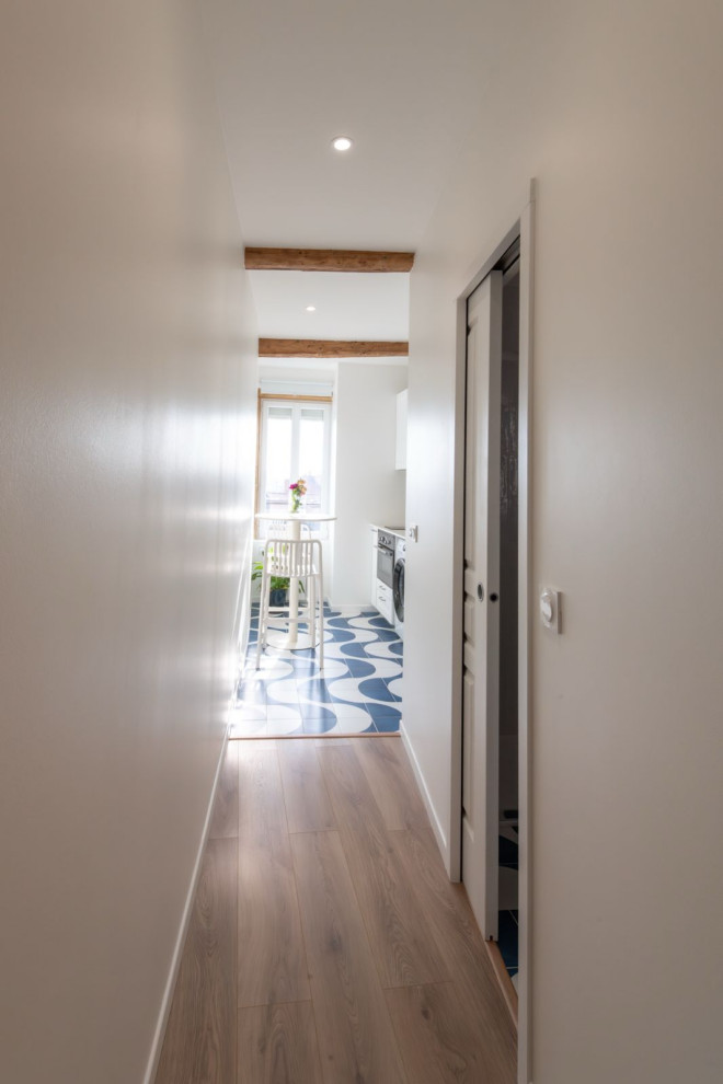 GEORGIA | Rénovation complète d'un studio tout en longueur de 24m2
