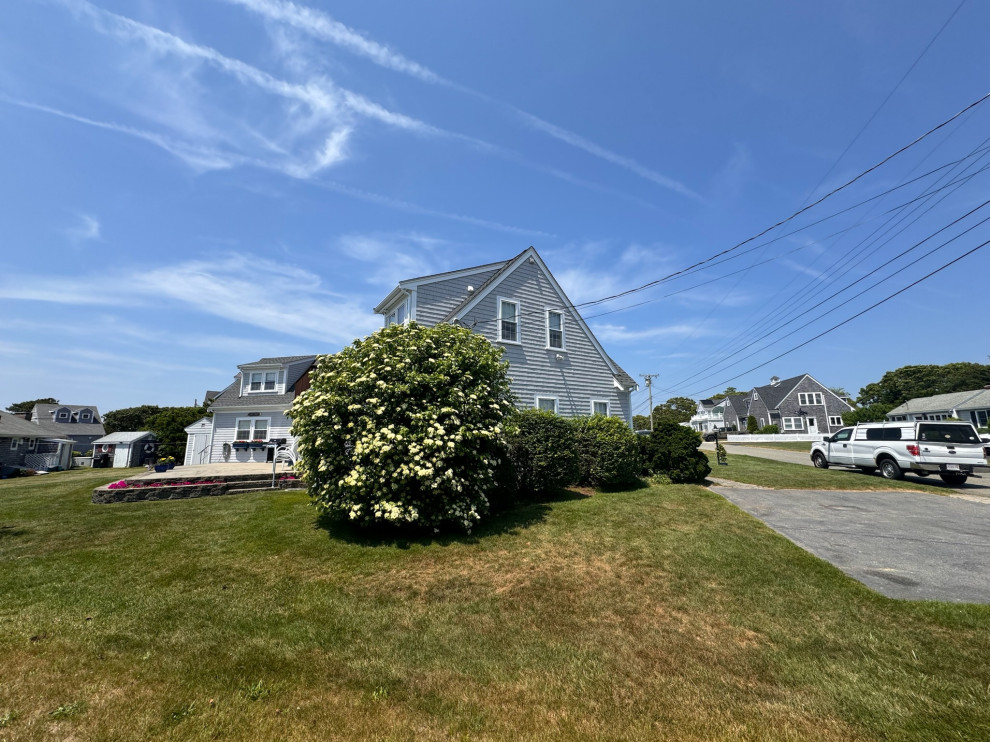 A view of the house outside