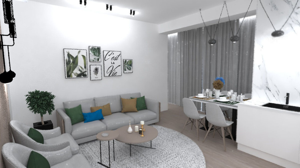 3 вариант квартиры в Сочи изолированный