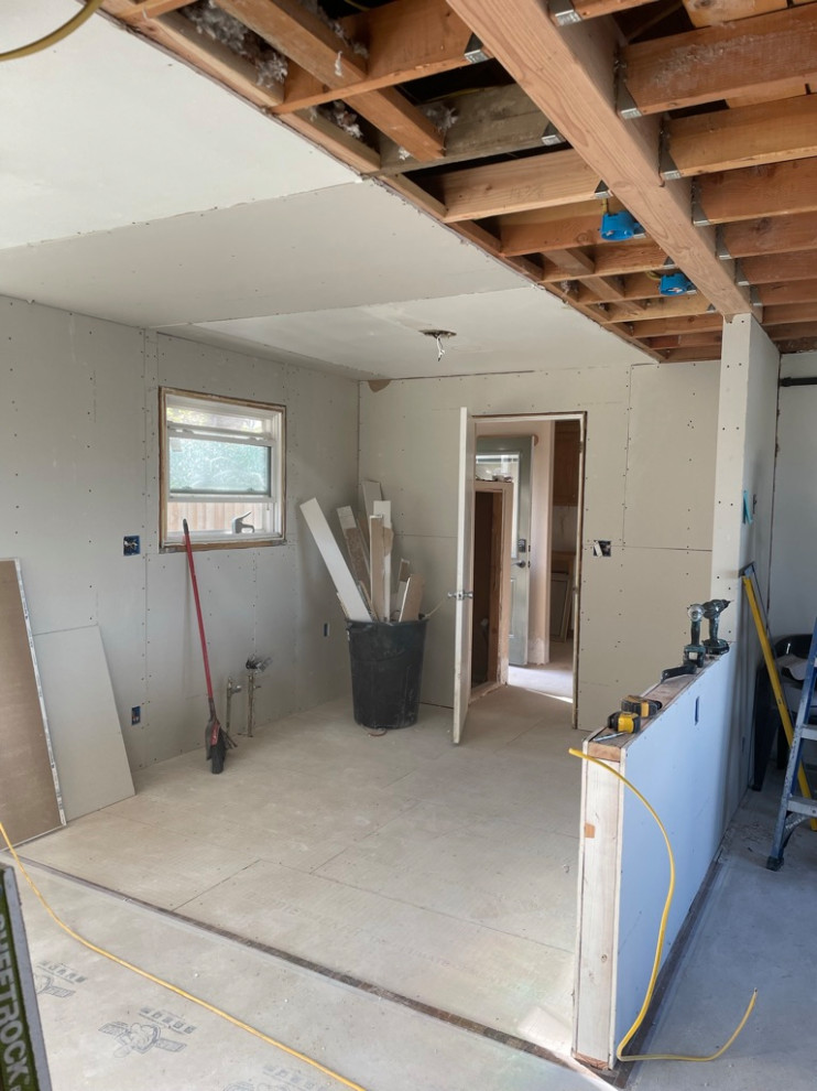 Bigger is better- Kitchen and wall remodel