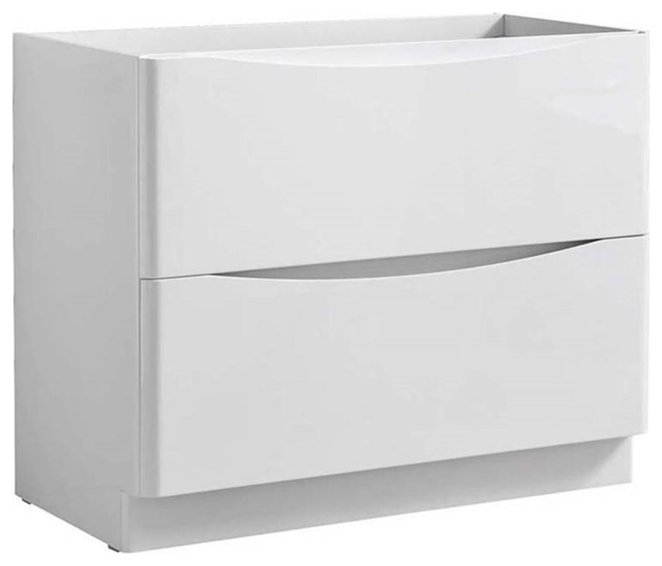 Fresca Tuscany 40" Free Standing Modern Wood Bathroom in Glossy