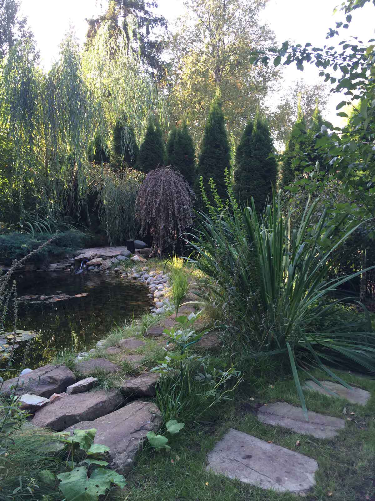 Резиденция "Зимний сад". Благоустройство территории