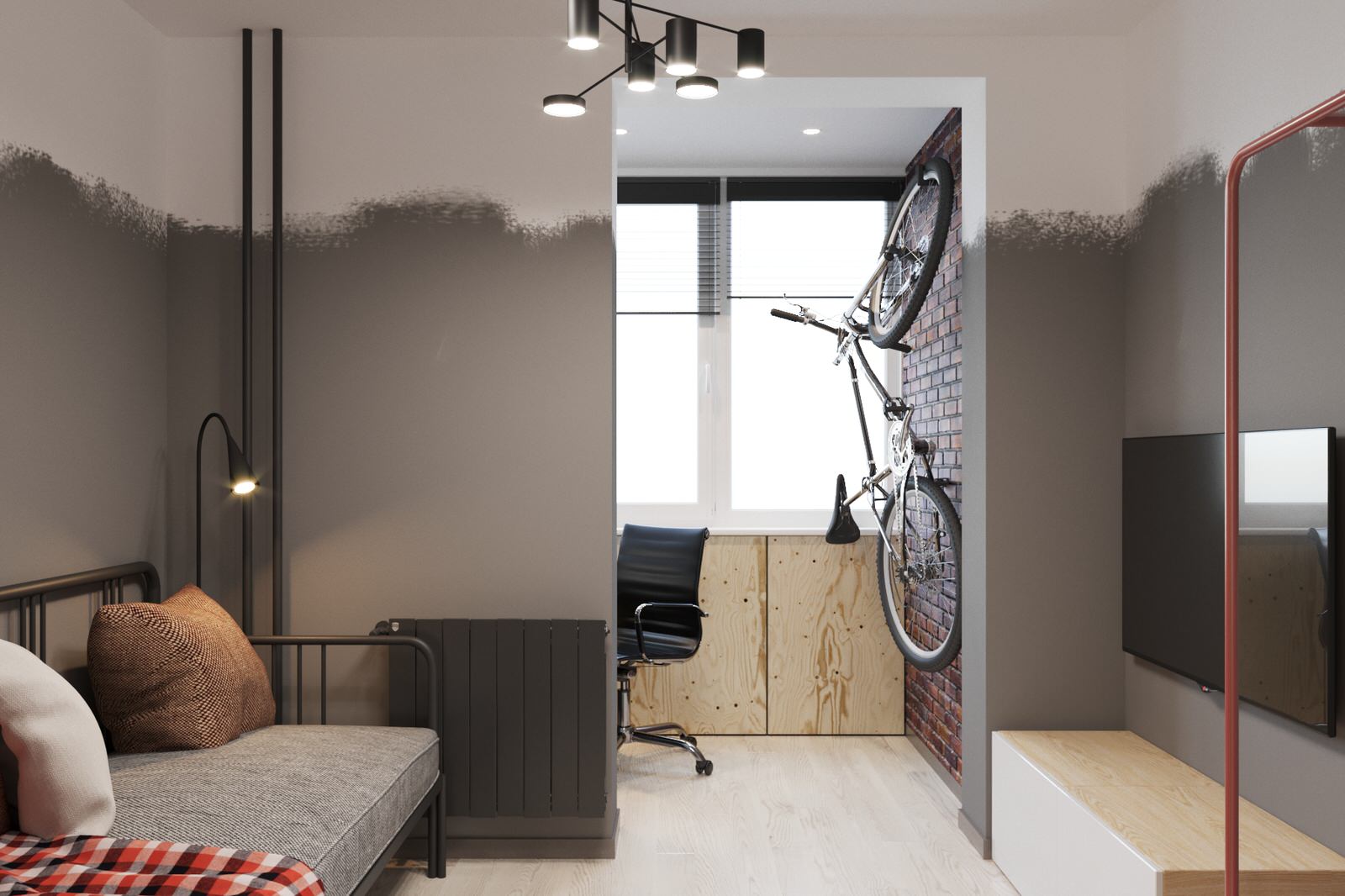 Красный акцент