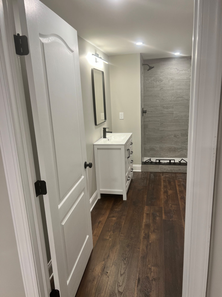 Custom Basement Finish Project