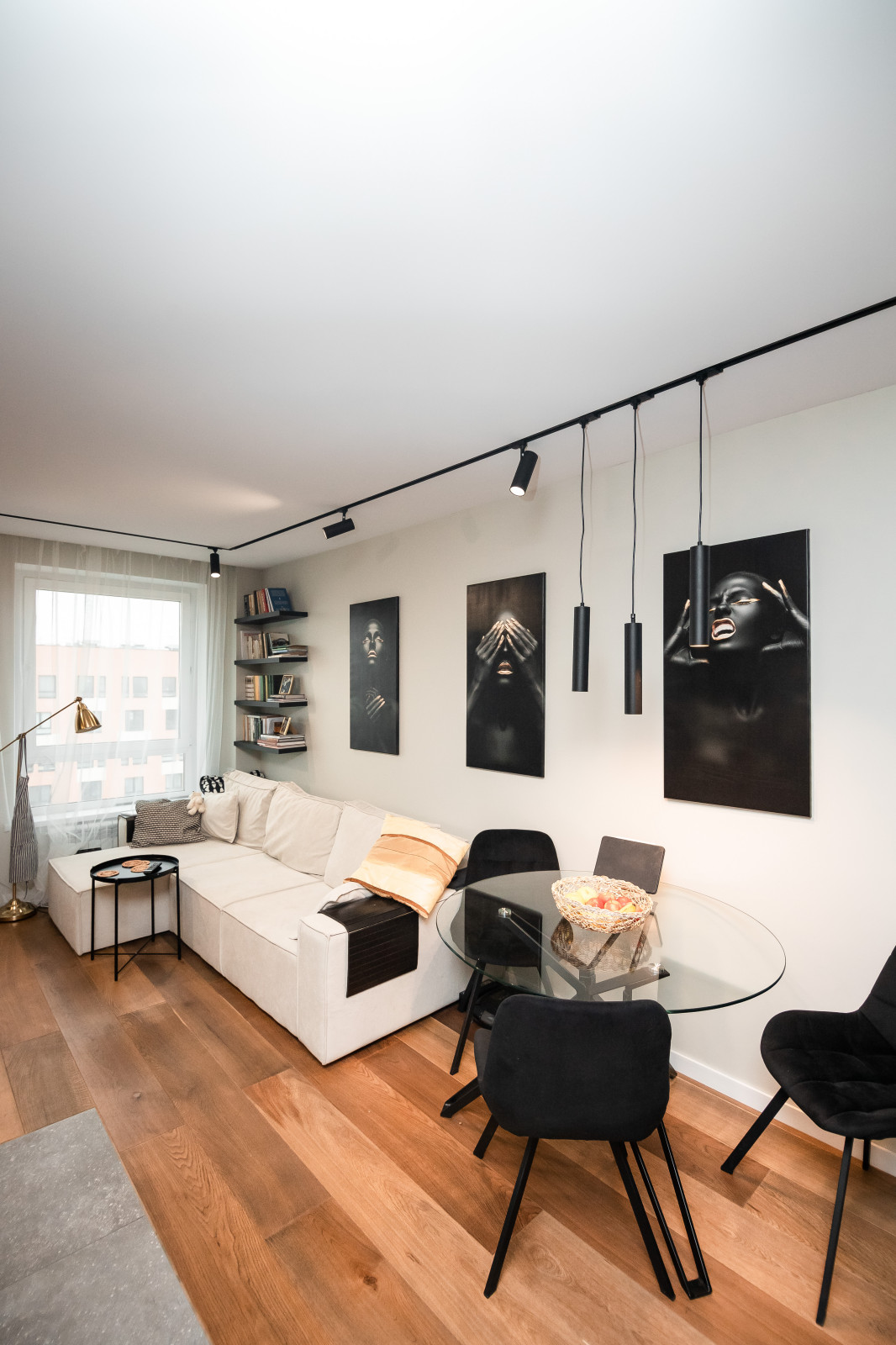 Кухня-гостиная в стиле минимализм