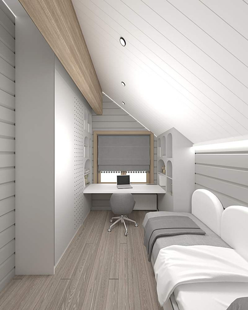 Дизайн интерьеров деревянного дома