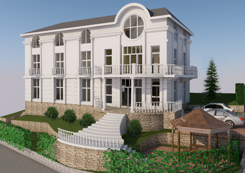 Проект Частного дома по ул.Санаторной г.Сочи