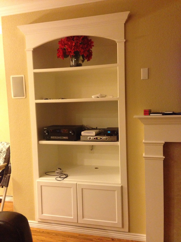 Hiding electronics in a builtin