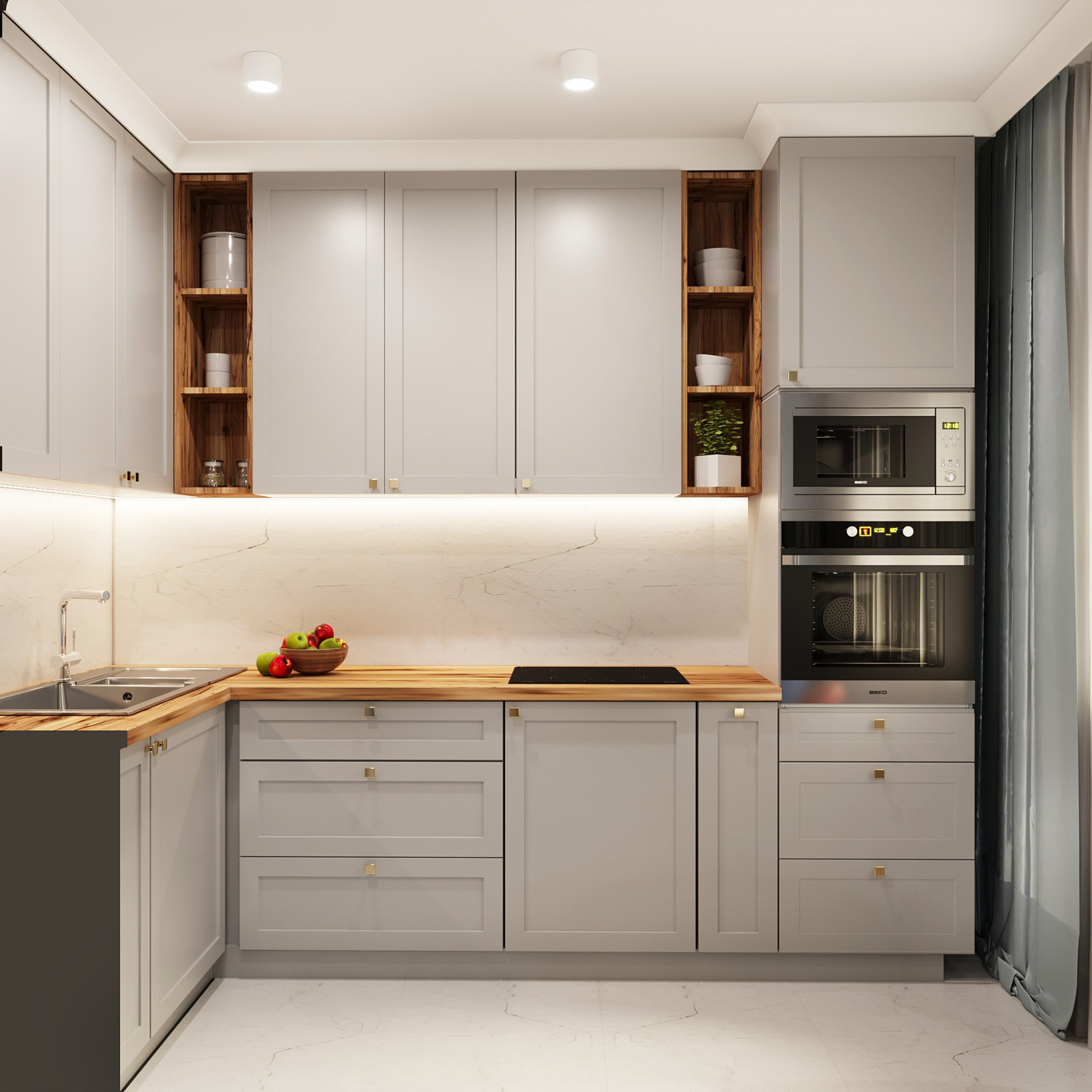 Квартира на Транспортной Кухня