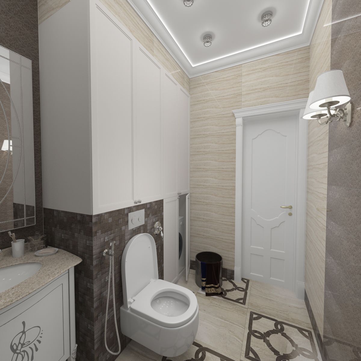 Дизайн-проект квартиры по ул. Серышева