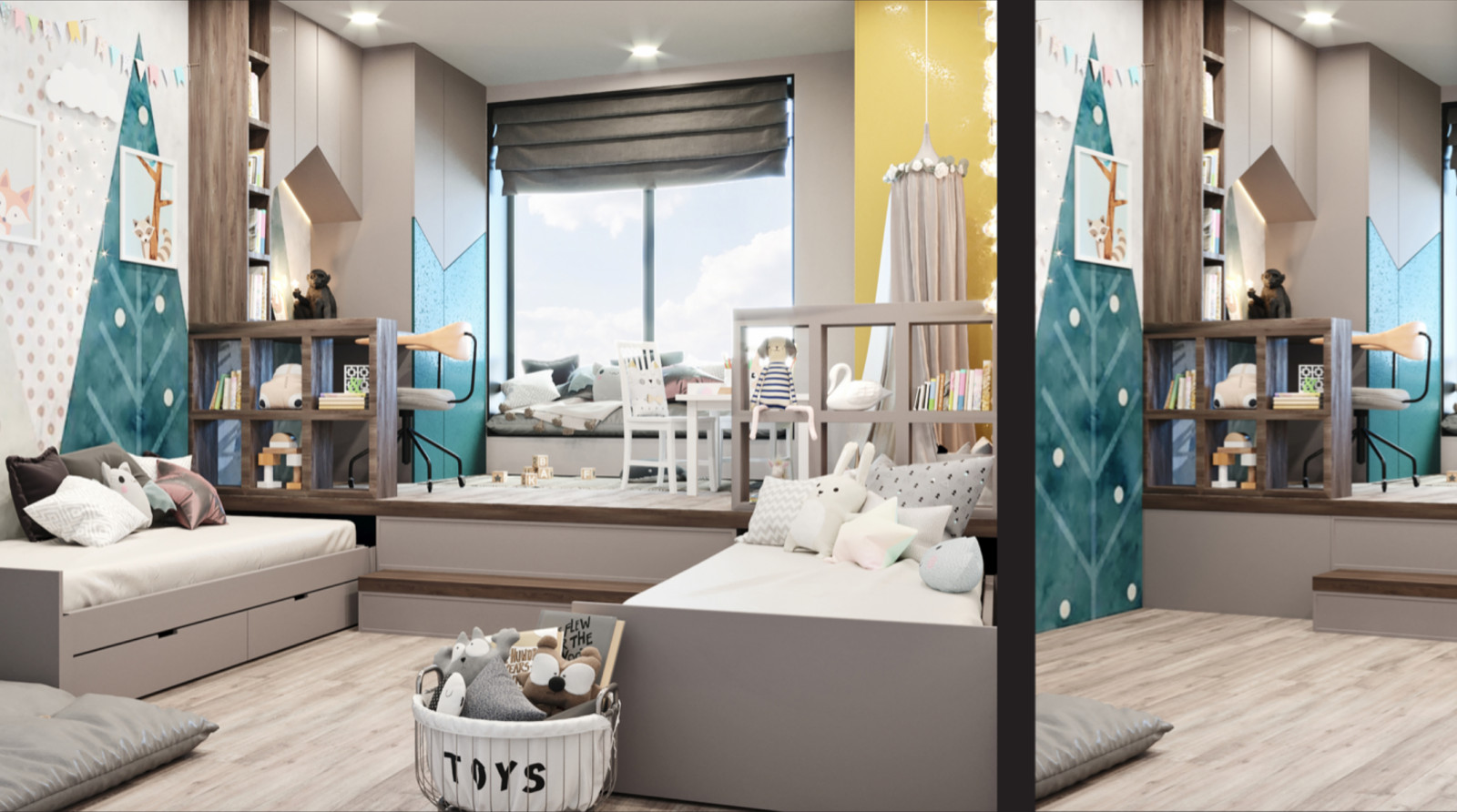 Дизайн-проект двухкомнатной квартиры