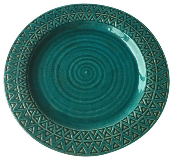 Ceramic Decorative Plates Set Of 2 Traditional Decorative