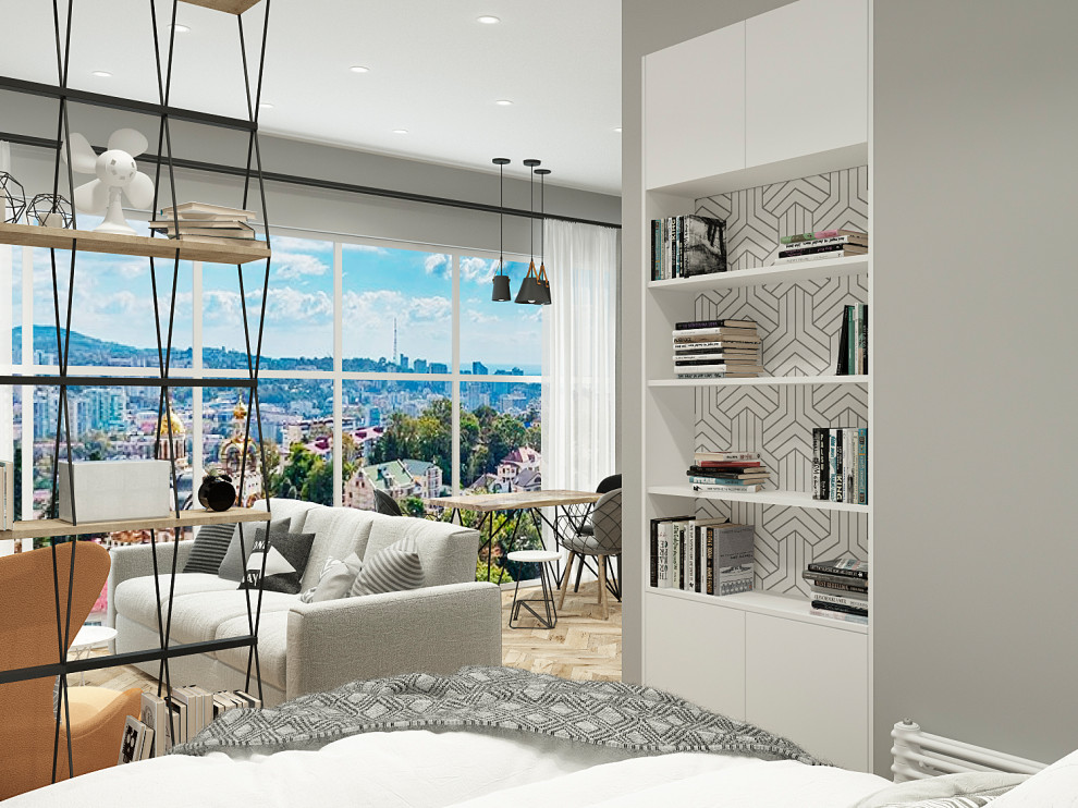 Современная студия для парня