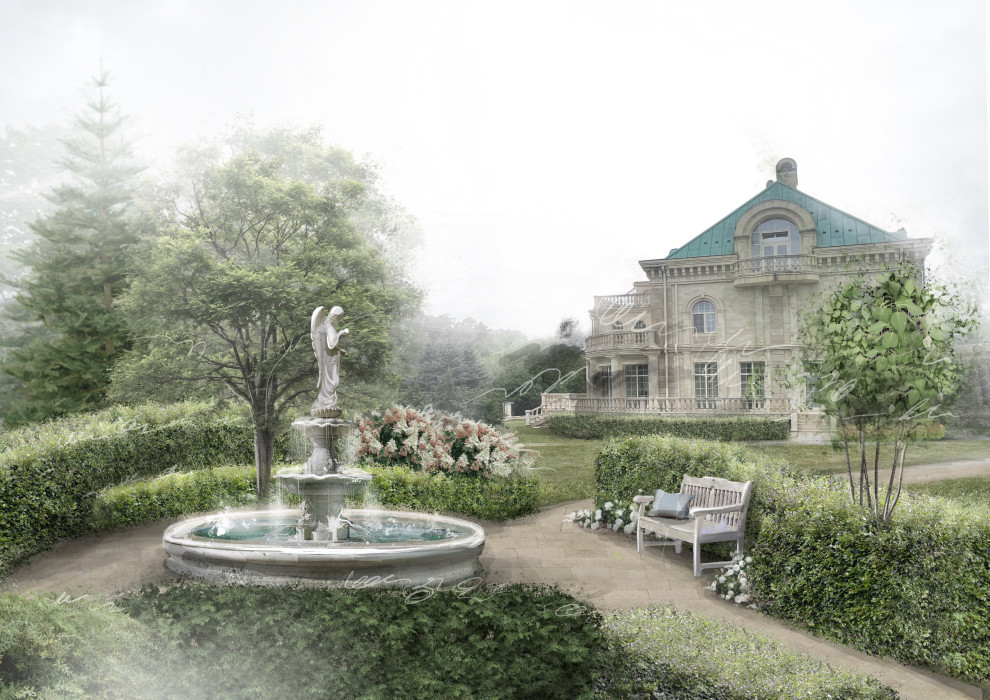 Сад в Поздняково