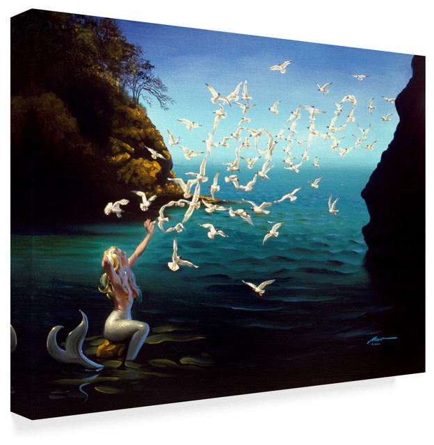"Love " by D. Rusty Rust, Canvas Art, 24"x18" - Contemporary - Fine Art ...
