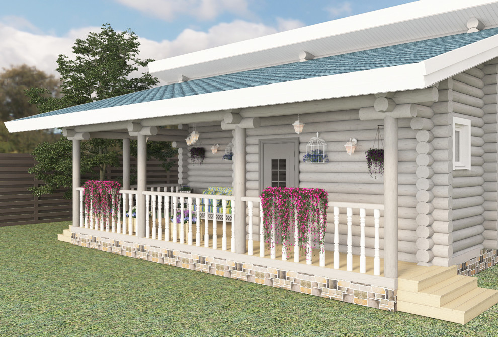 Банный- гостевой домик