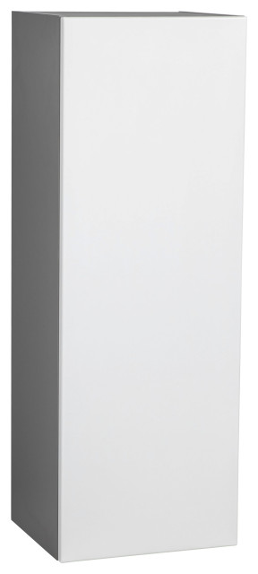 12 x 42 Wall Cabinet-Single Door-with White Gloss door
