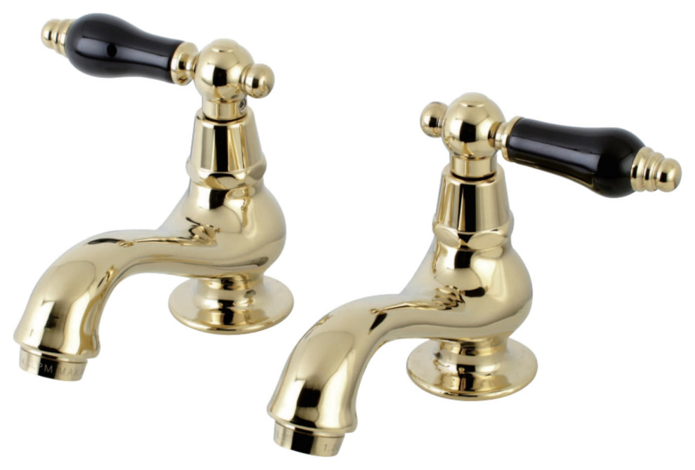 Kingston Brass KS110.PKL Duchess 1.2 GPM Basin Tap Faucet - Polished Brass