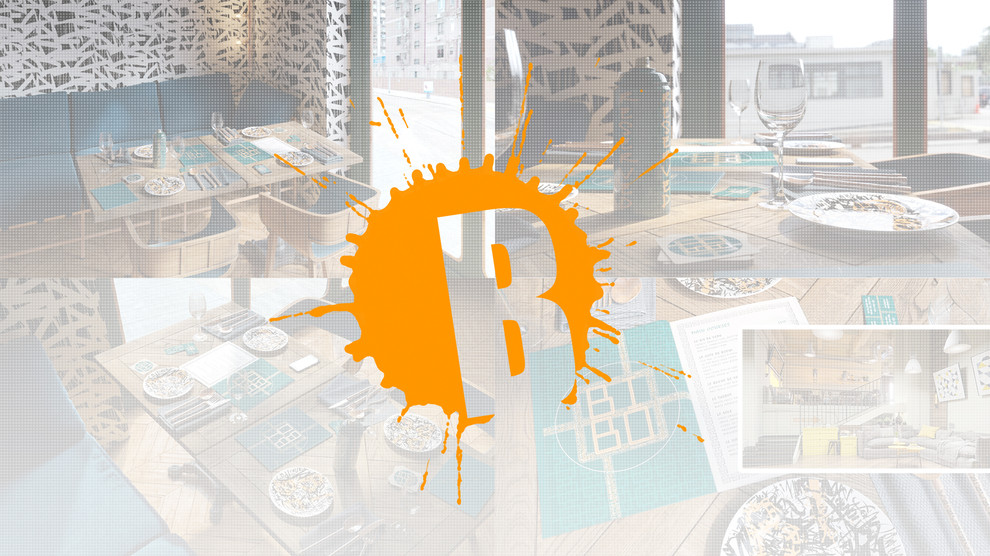 Bibo restaurant in Hong Kong, China - corporate style