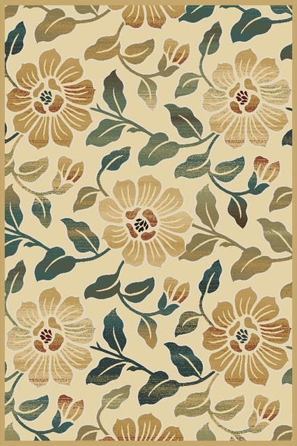 Central Oriental Paige Hearst 7 10 X9 Wheat Rug