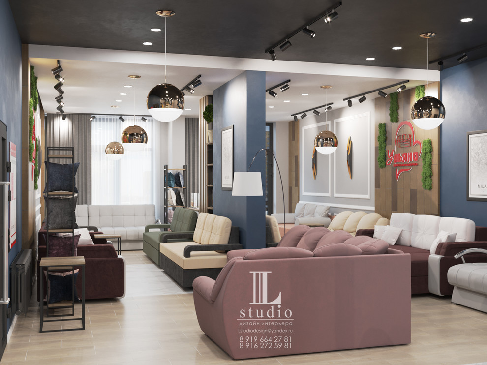 Шоу-рум диванов мебельной фабрики "Ульяна"