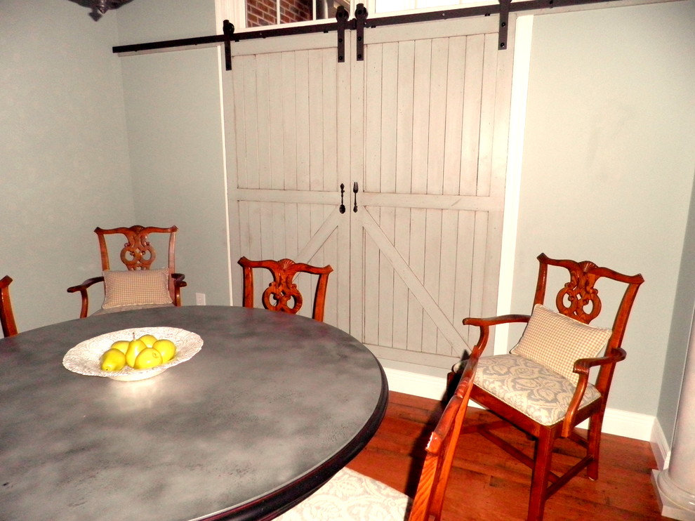 Barn Door Window Covering