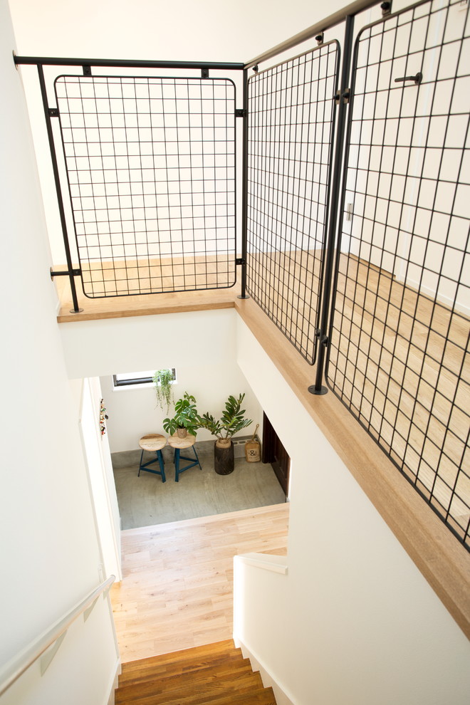 Design ideas for a scandinavian staircase in Tokyo.