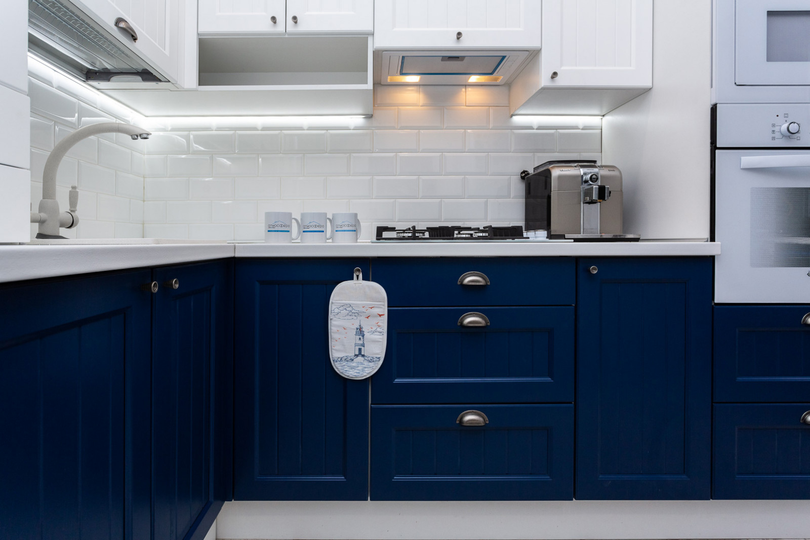 Кухня в морском стиле