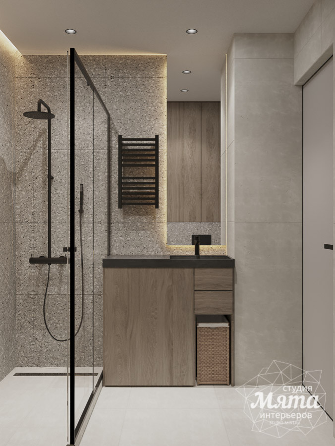 Дизайн интерьера однокомнатной квартиры в Санкт-Петербурге