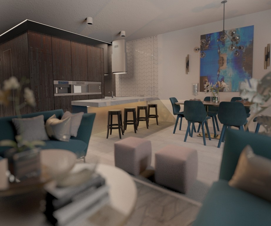 Интерьер гостиной для gbg-house