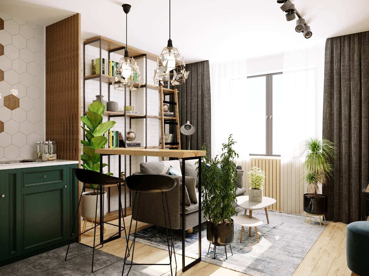 Кухня-гостиная