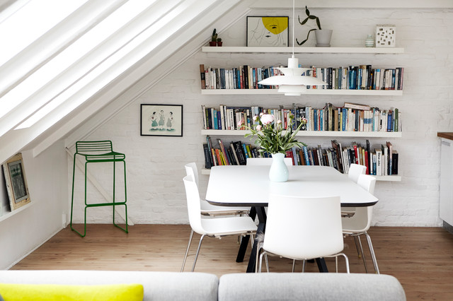 Houzz Tours - Kamma Wolff nordico-comedor